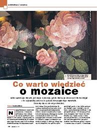 Co warto wiedzieć o mozaice